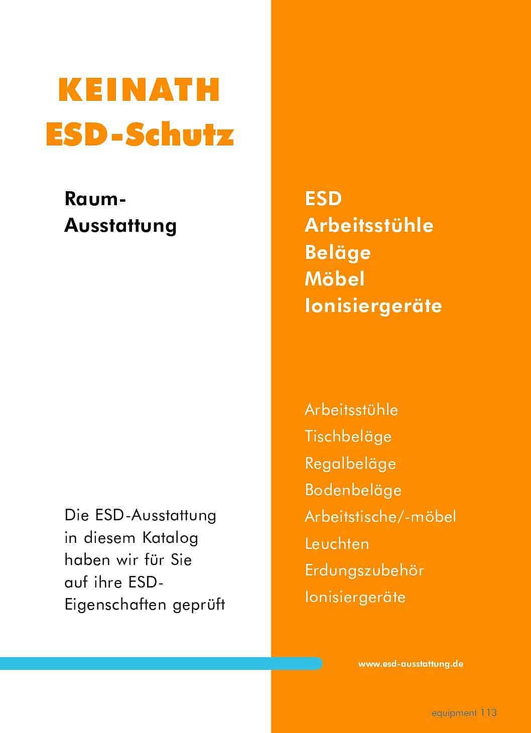 Keinath Katalog ESD Raumausstattung 2021 pdf
