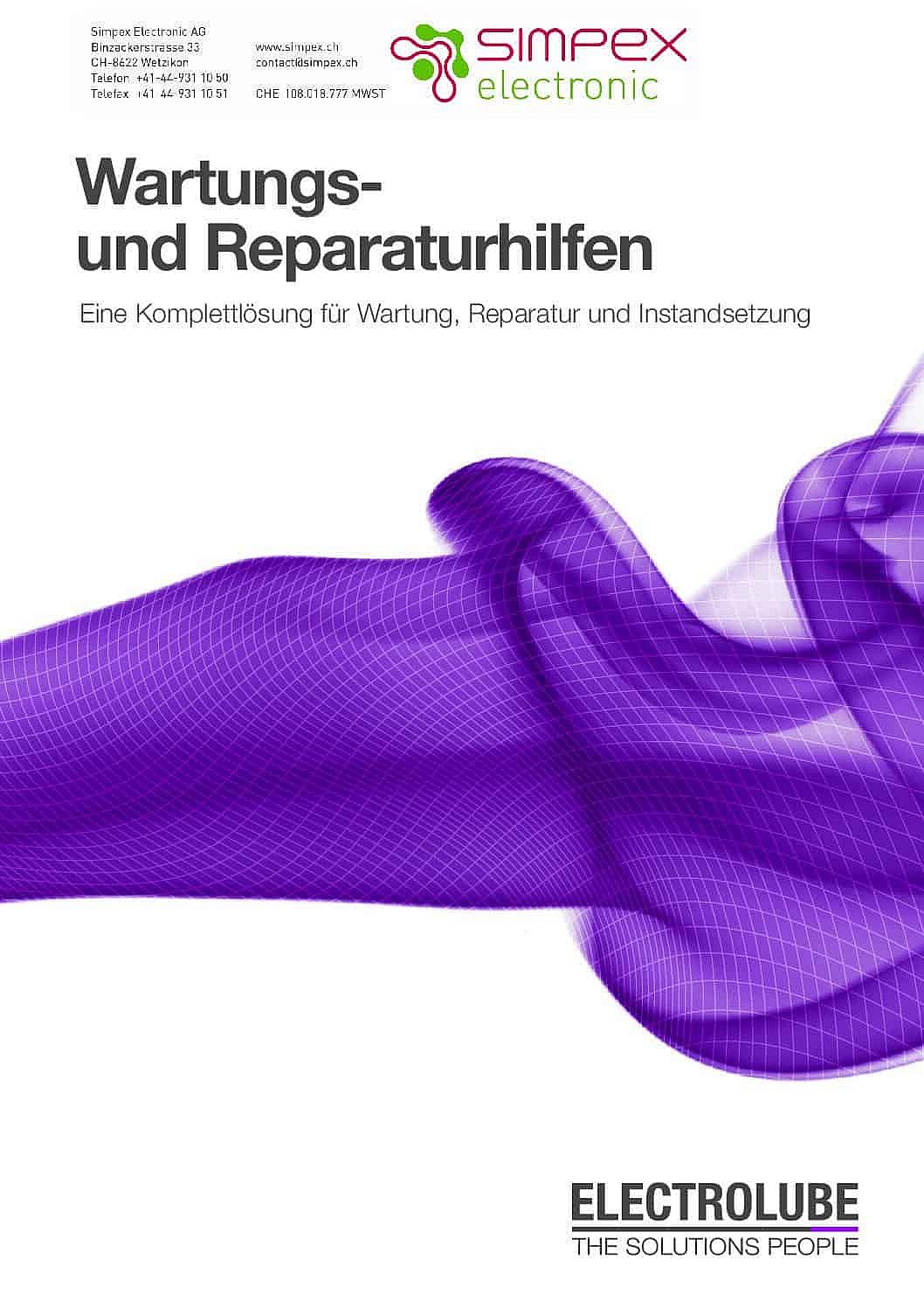 Electrolube Maintenance Aids German pdf
