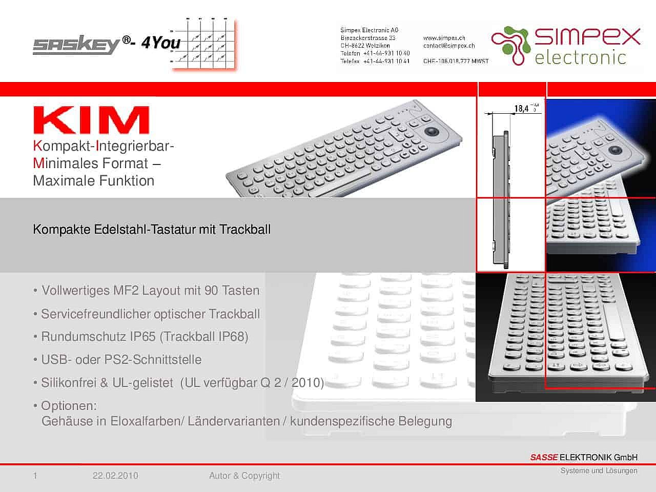Keyboard KIM LEO pdf