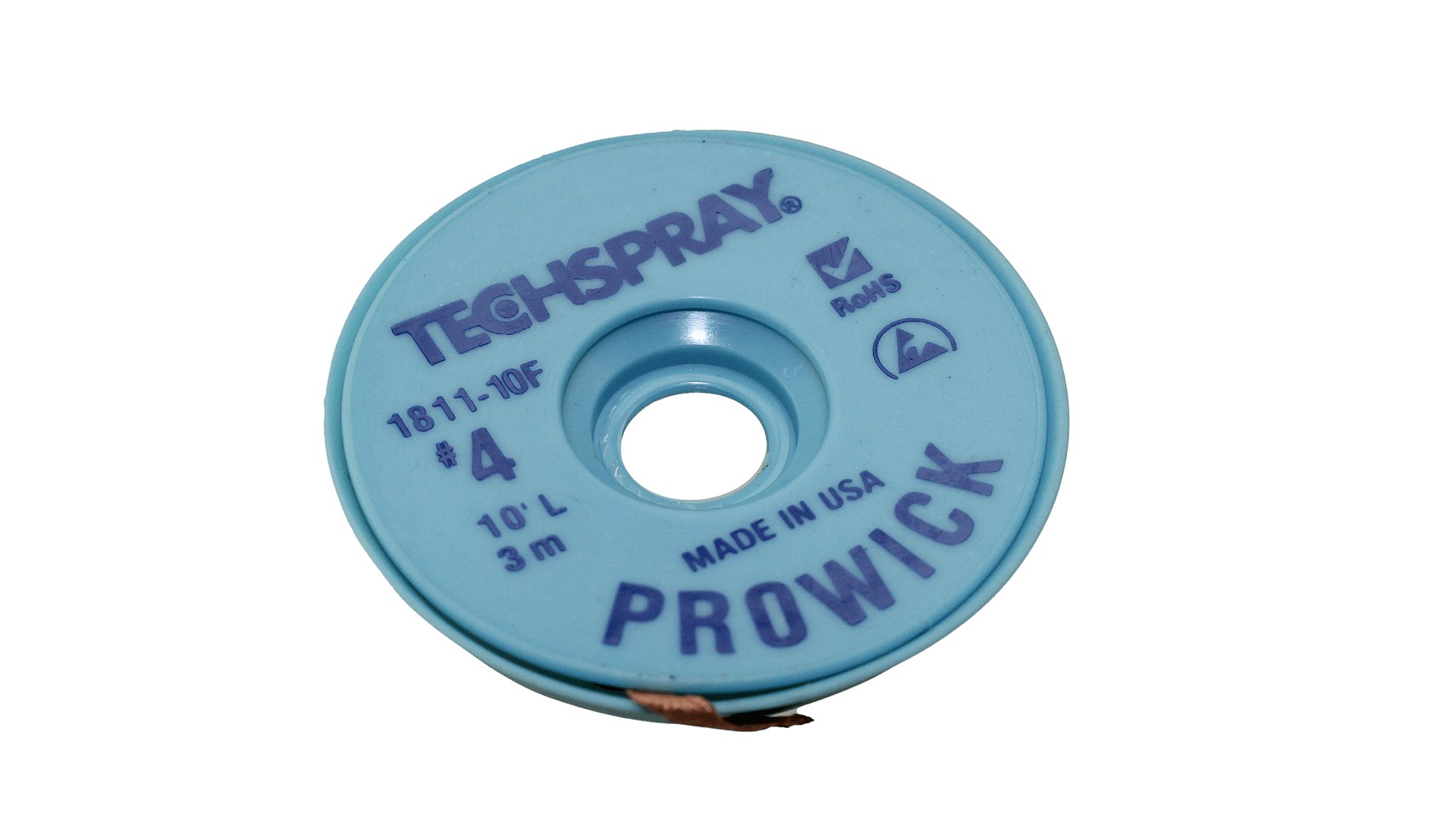 Techspray - Pro-Wick® Entlötlitze ESD-Safe Spule 2,5mm x 3m