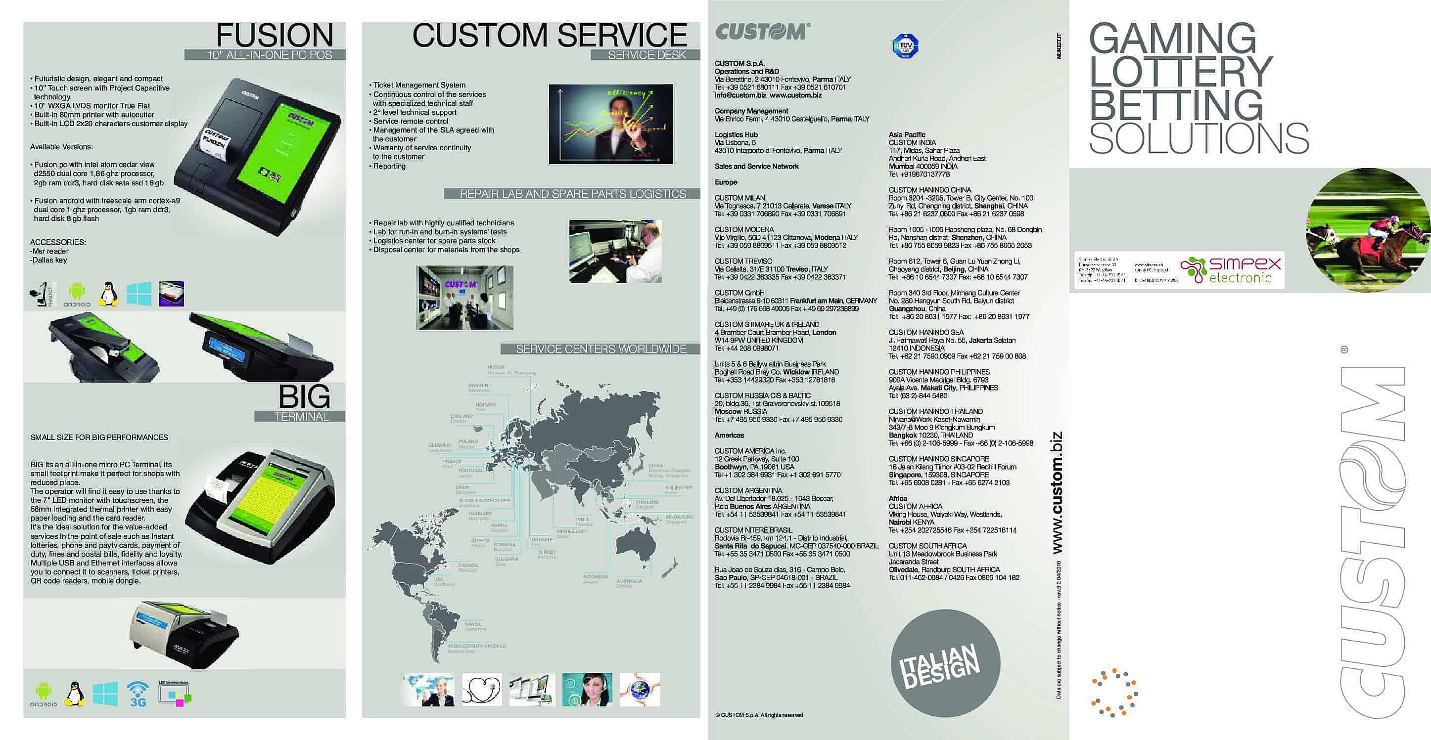 CUSTOM Gaming and Lottery GLB1 pdf