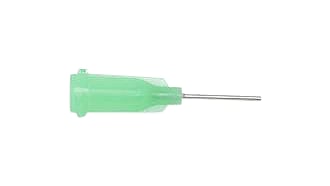 Dosing needle, stainless steel needle with plastic body, gauge: 21 (50 pieces)