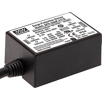 LED surge protection device