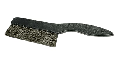 ESD conductive flat brush soft natural bristles 140mm