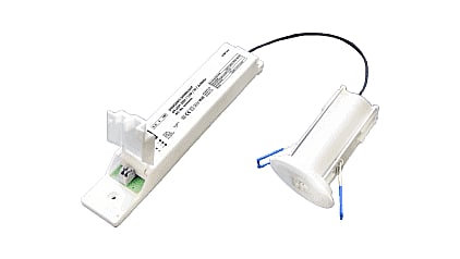 Downlight-Notleuchte mit Einzel-LED (3h Notbetriebsdauer / Korridor)