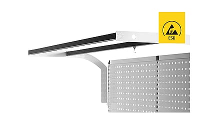 Rails de compensation de lumière