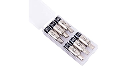 4,980 KSB b00 bit torque adapter screwdriver 0.6 0.9 1.2 1.4 2.0 3.0 nm