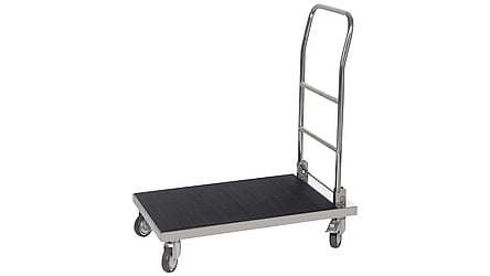Chariot de transport ESD pour conteneurs de stockage