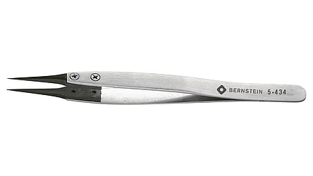 5 434 b00 pinzetten auswechselbare spitzen tweezers interchangeable tips