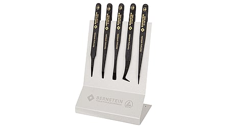 5 180 b00 esd plastic tweezers steel stand tool holder playstic tweezers steel tool holder 1
