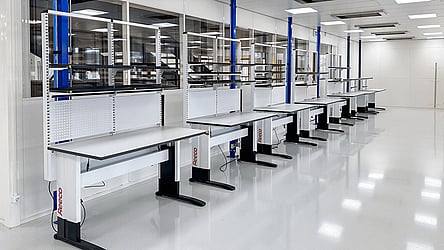 Table ESD à réglage électrique