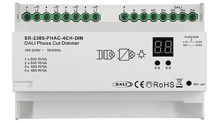 SR 2305 PHAC 4CH DIN 3