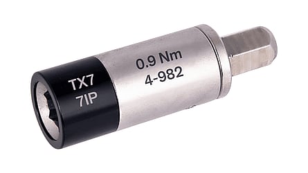 4 982 b00 bit drehmoment adapter schraubendreher screwdriver torque adapter 0.9 nm