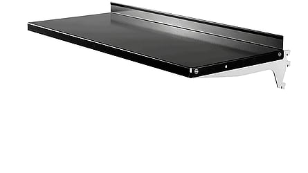 Illuminated standard shelf