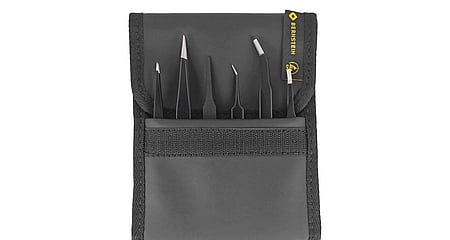 5 060 A b00 esd pinzetten smd set tweezers l├Atpinzetten soldering tweezers