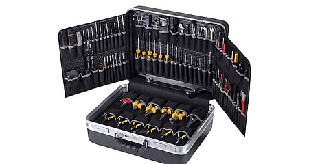 6500 b00 outils valise à roulettes pinces tournevis trousse à outils pince tournevis