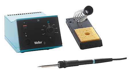 Weller Erem™ 7SA Curved Pointed Relieved Tip Precision Tweezers For Confined Spaces 115mm 4-1/2