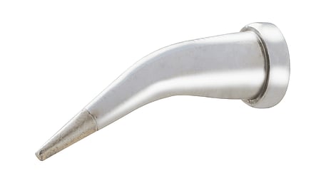 LT HX soldering tip, chisel shape bent 30°, Ø 0.8 mm