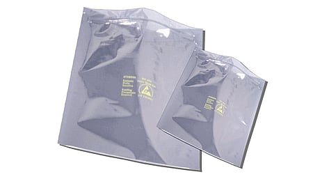 Metallized ESD shielding bags with zip (100 pcs)