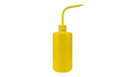 Water bottle made of durAstatic e9 475ml, yellow