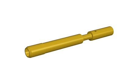 M16 Crimpbuchse 1mm, gedreht 7.010.981.002