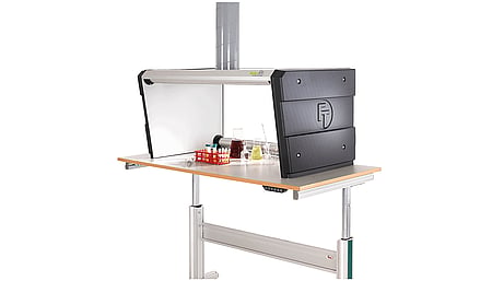 CBC-A extraction cabinet with Easy-Click 60 air curtain