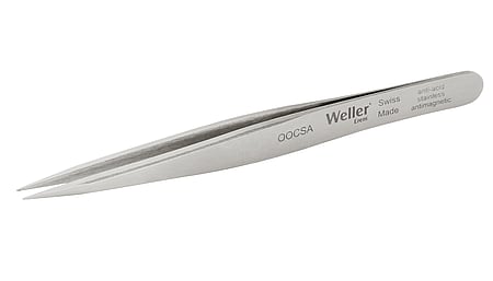 Precision tweezers with fine tips, very robust