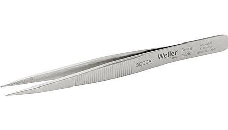 Precision tweezers with fine tips, very robust