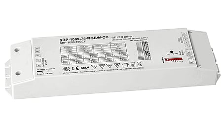 75W RF/LV PUSH, RGBW, Konstantstrom LED Treiber