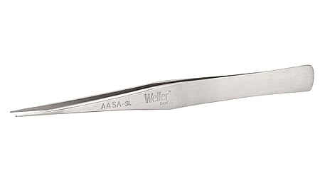 Precision tweezers with fine but robust tips for standard applications