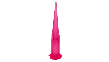 Dosiernadeln rot, konisch, 25 Gauge (50stk)