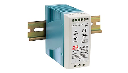 60W Bloc d'alimentation pour rail DIN 12V/5A