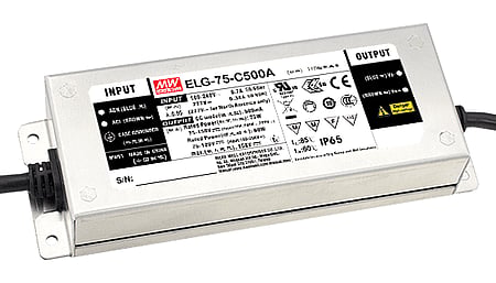 75W Driver LED courant constant 500mA/75-150V