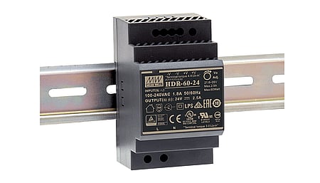 60W DIN rail power supply 24V/2.5A