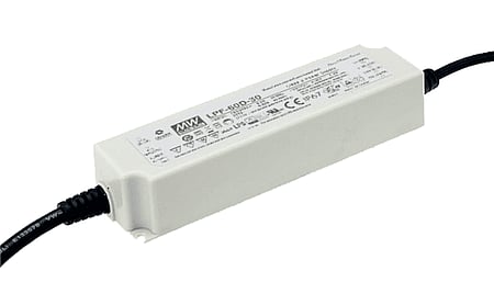 60W Driver LED CV+CC 15V/4A, 3in1 Dimming
