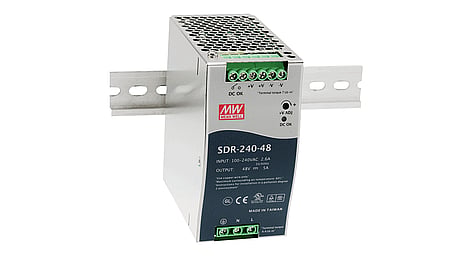 240W Hutschienen Netzteil 24V/10A, Single Phase
