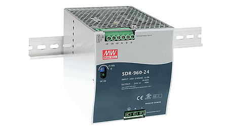 960W Hutschienen Netzteil 48V/20A, Single Phase