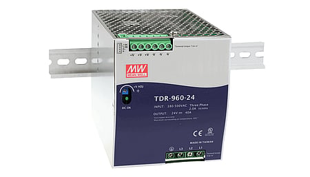 960W Hutschienen Netzteil 48V/20A, 3-Phase