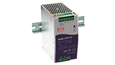 240W Hutschienen Netzteil 24V/10A, 1 or 2-Phase