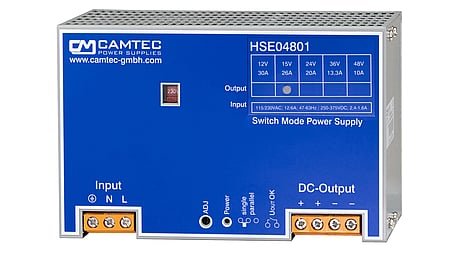 480W Hutschienen Netzteil 48V/10A, Single Phase