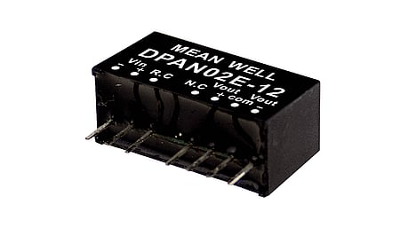 Convertisseur DC/DC 2W, entrée 9...18V, sortie +/-12V / +/-0.083A