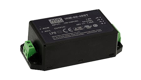 60W AC/DC Netzgerät im Kunststoffgehäuse 24V/2.5A