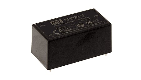 20W medizinisches AC/DC Netzteil, Leiterplattenmontage, 24V/0.9A