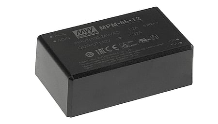 65W medizinisches AC/DC Netzteil, Leiterplattenmontage, 24V/2.71A