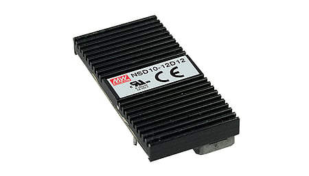 10W DC/DC-Wandler, Eingang 22...72V, Ausgang 12V/0.83A