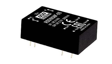 Convertisseur DC/DC 8W, entrée 9...36V, sortie +/-5V / +/-0.8A