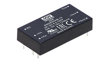 20W Convertisseur DC/DC, entrée 8.5...160V, sortie 12V/1.67A