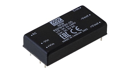 40W Convertisseur DC/DC, entrée 9...36V, sortie 5V/8A