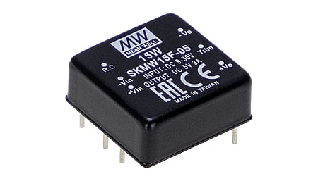 9.9W DC/DC converter, input 9...36V, output 3.3V/3A