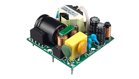 Alimentation 80W AC/DC, montage sur circuit imprimé, 12V/6.7A Peak Load